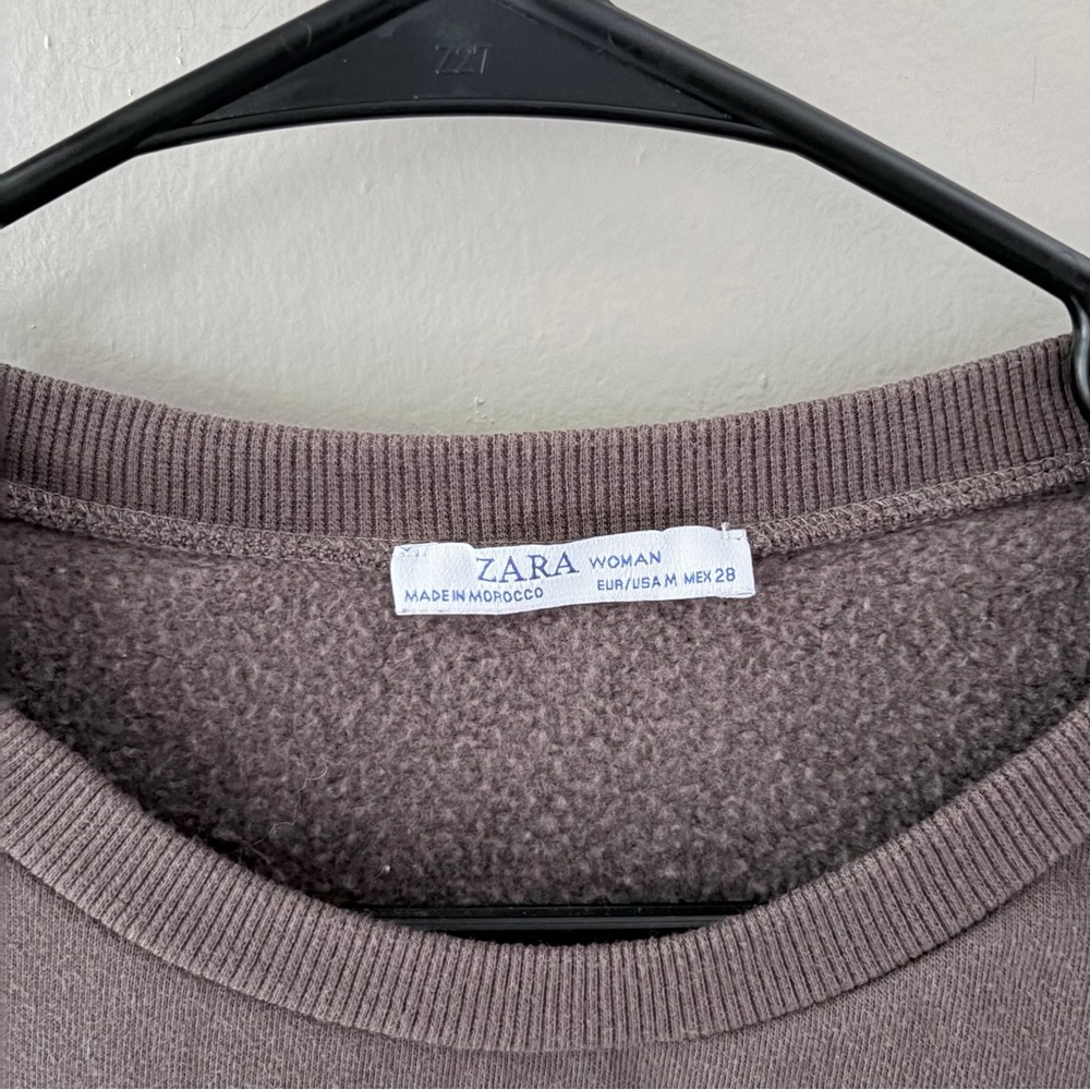 Zara Women’s Peplum Medium Sweatshirt - Picture 4 of 7